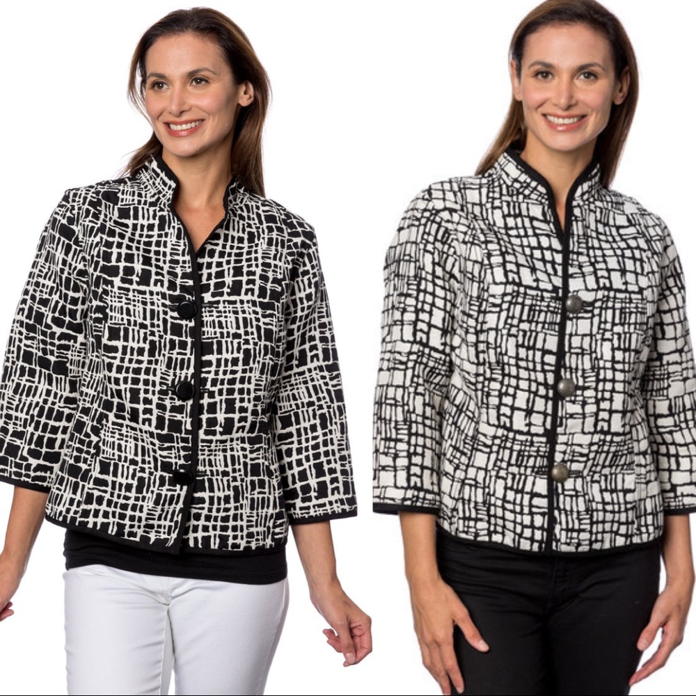 NWT Trimdin Reversible Artisan Jacket